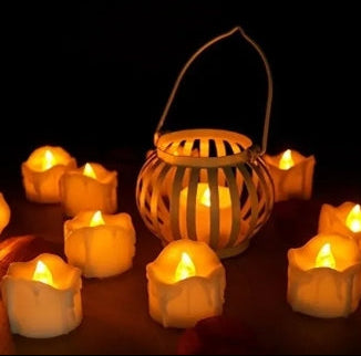 Pack of 3 LED Flameless Popular Candlelight - Elegant, Safe & Realistic Mood Lighting